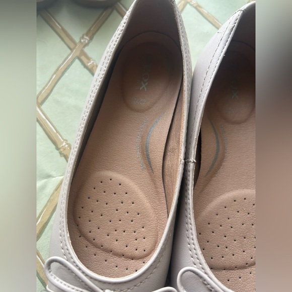 Geox Light Pink Leather Ballet Flats - Picture 4 of 8